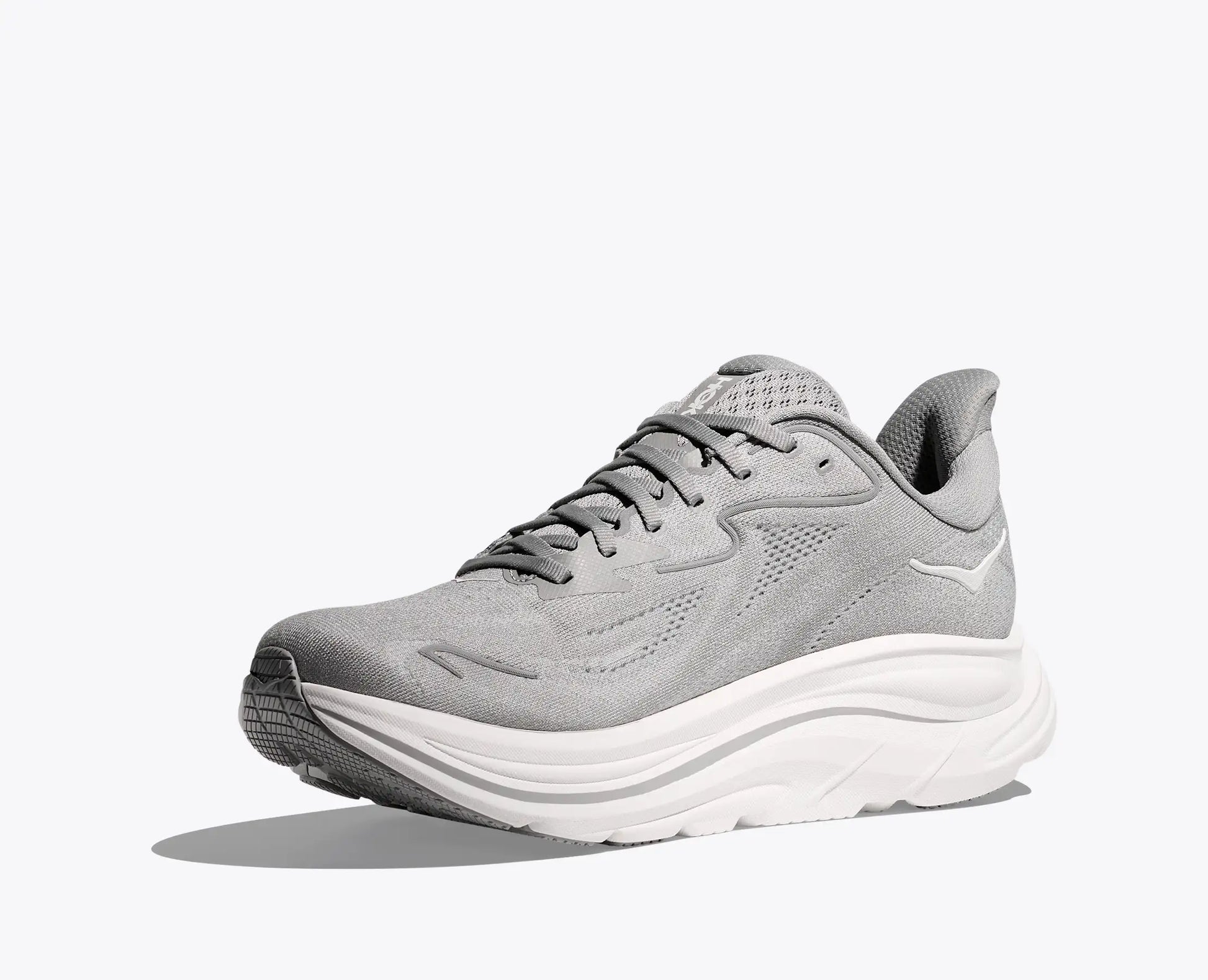 Hokas Clifton 10 Grey Silver