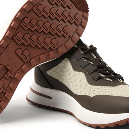 Loro Piana Week End Walk Desert Light Mesh Sneaker