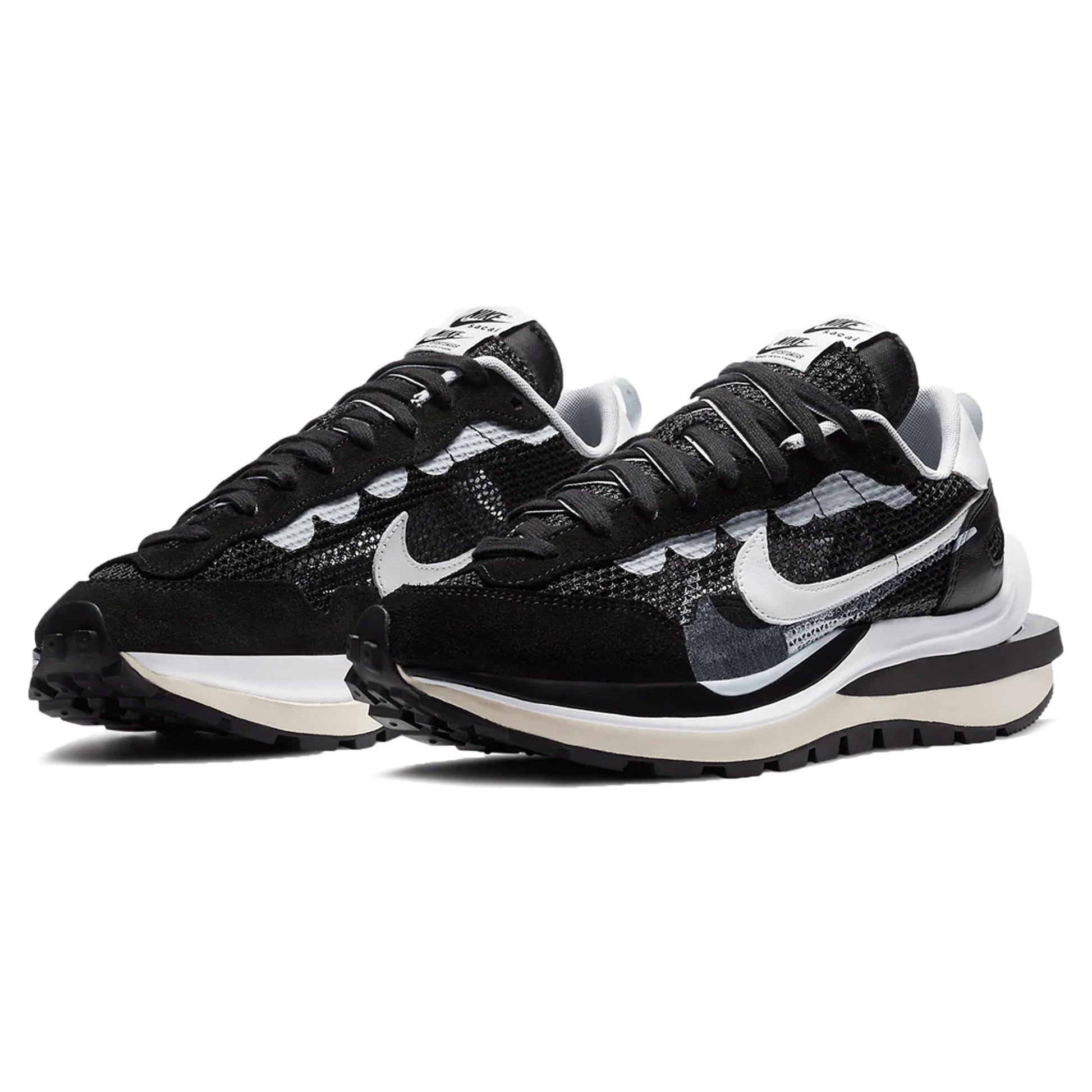Nike x Sacai Vaporwaffle Black White