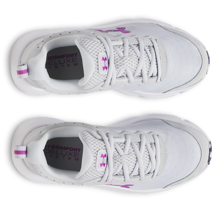 Women's Under Armour Charged Assert 10 Running Shoes "Grey Grey"