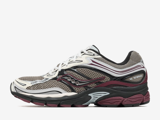 Saucony ProGrid Omni 9 Tan Maroon